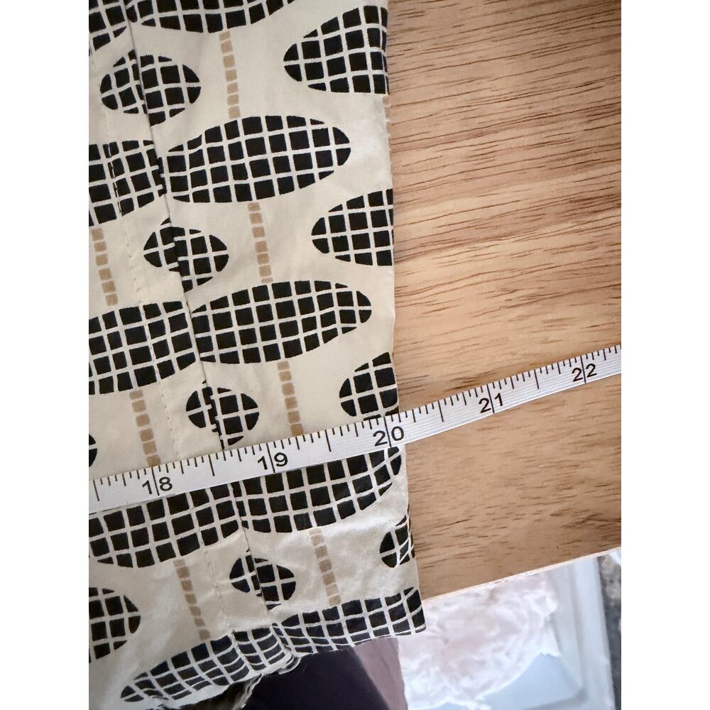 GAP Monochrome Geometric Trench Coat - Picture 15 of 15